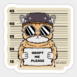 Adopt me please Sticker